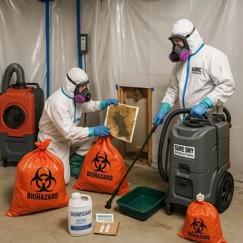 Contaminated Water Handling Protocols process in Benton, IL