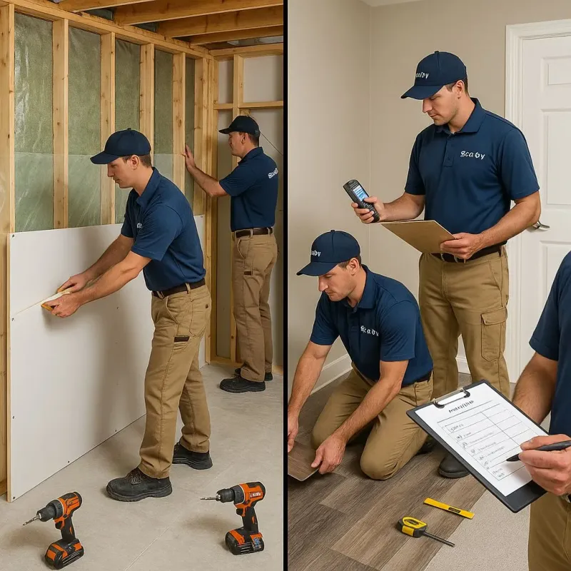 Repairs and Reconstruction process in Benton, IL